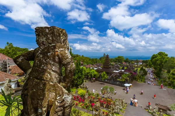 Tempio Pura Besakih Isola Bali Indonesia Viaggio Architettura Sfondo — Foto Stock