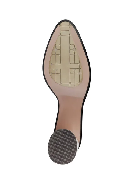 Нижня Частина Модного Взуття Ізольована Білому Тлі — стокове фото