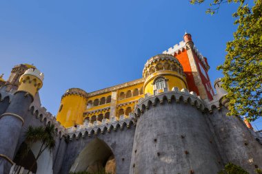Sintra 'daki Pena Sarayı - Portekiz - mimari geçmişi