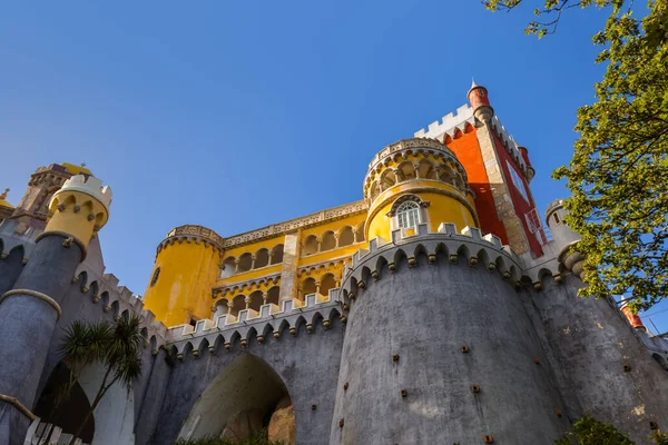 Дворец Пены Синтре Португалия История Архитектуры — стоковое фото