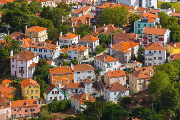 Cidade Velha Sintra Portugal Arquitetura Fundo — Fotografia de Stock