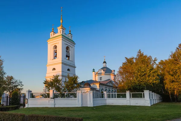 Igreja Aldeia Konstantinovo Pátria Poeta Russo Sergei Yesenin Região Ryazan — Fotografia de Stock