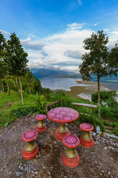 Озеро Буян Острові Балі Індонезія — стокове фото