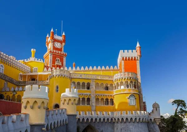 Palacio Pena Sintra Portugal Fondo Arquitectura —  Fotos de Stock