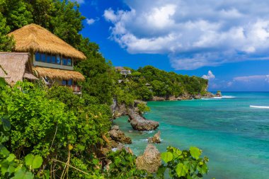 Bali Endonezya 'da İmkansız Plaj - doğa tatili geçmişi