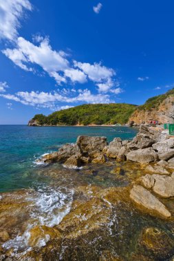 Budva Karadağ 'daki sahil - doğa yolculuğu geçmişi