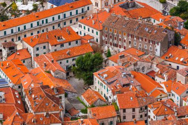 Kotor Montenegro 'daki Eski Kent - mimari seyahat geçmişi