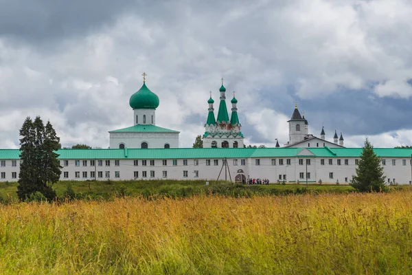 Svirsky Male Monastery Village Old Sloboda Leningrad Region Russia — Stock Photo, Image