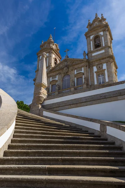 Bom Jézus Templom Braga Portugália Építészet Háttér — Stock Fotó