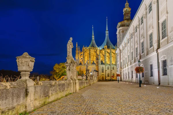 Iglesia Santa Bárbara Ciudad Kutna Hora República Checa Viajes Arquitectura —  Fotos de Stock