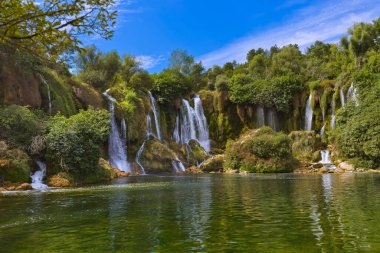 Bosna-Hersek 'teki Kravice şelalesi - doğa yolculuğu geçmişi