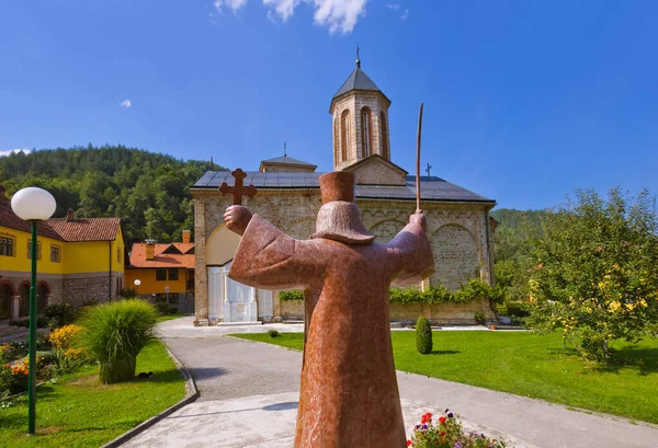 Medieval Monastery Raca Serbia Architecture Travel Background — Stock Photo, Image