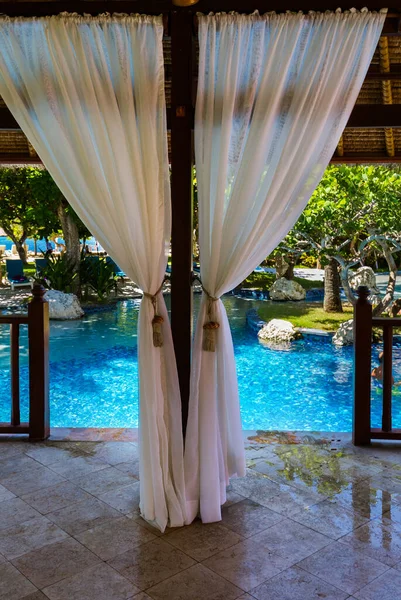 Nusa Dua Resort Bali Indonesia Natuur Vakantie Achtergrond — Stockfoto