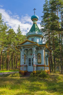 Ladoga Gölü 'ndeki Konevets Adası' ndaki Konevsky Manastırı 'ndaki Şapel - Rusya - mimari geçmişi