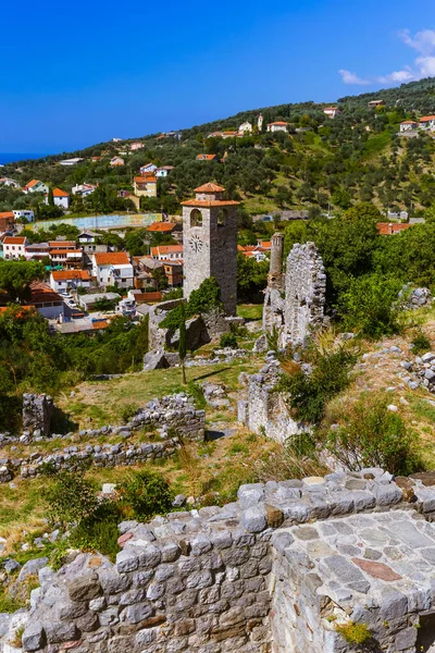 Bar Città Vecchia Montenegro Natura Architettura — Foto Stock