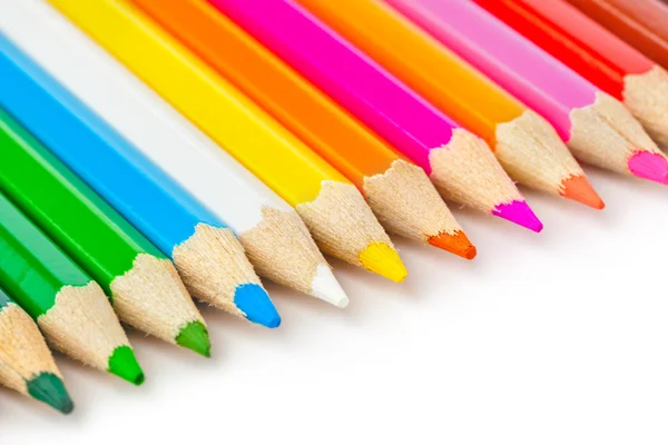 Multicolored pencils — Stock Photo, Image