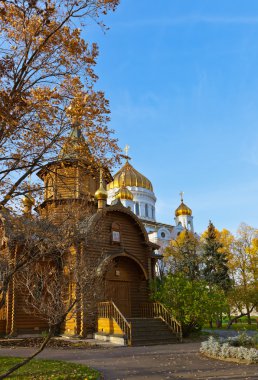 Kilisede Katedral Mesih'in savior - Moskova
