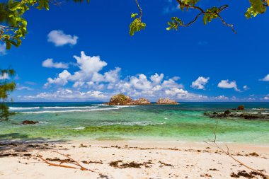 Seyşel Adaları, tropik sahil