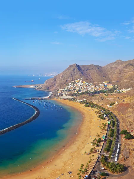 Playa Teresitas en Tenerife - Islas Canarias — Foto de Stock