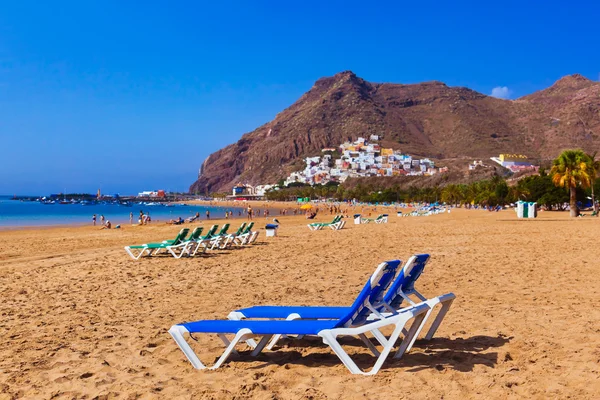 Beach Teresitas in Tenerife - Canary Islands — Stock Photo, Image