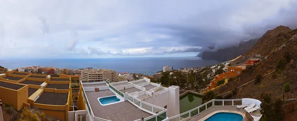 Town Los Gigantes at Tenerife island - Canary — Stock Photo, Image