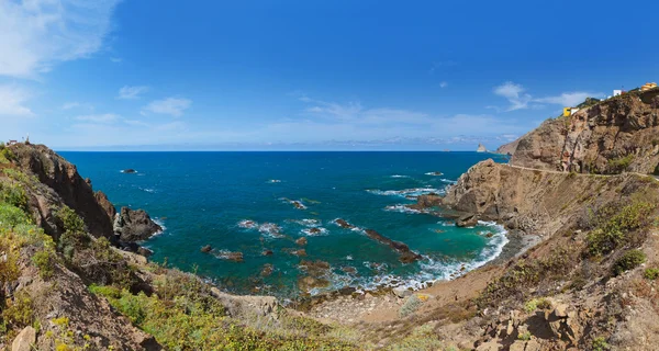 Costa na ilha de Tenerife - Canária Espanha — Fotografia de Stock