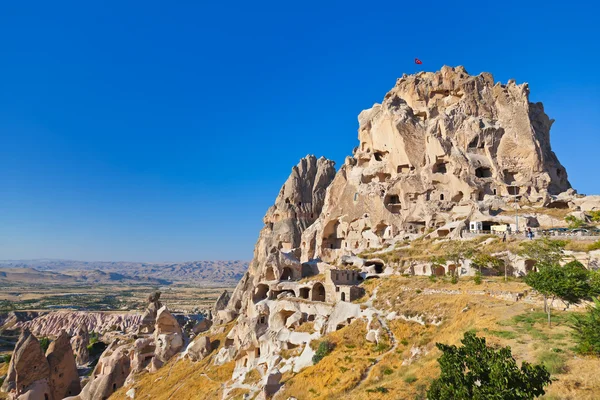 Castello di Uchisar in Cappadocia Turchia — Foto Stock