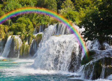 şelale krka Hırvatistan