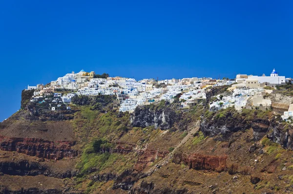 Santorini Ansicht - Griechenland — Stockfoto