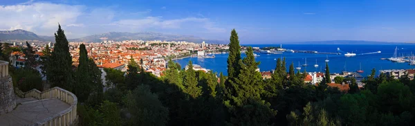 Panorama de Split, Croácia — Fotografia de Stock