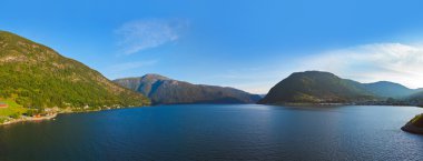 Fjord sogndal - Norveç