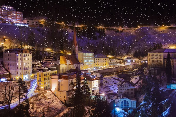 Βουνά σκι θέρετρο bad gastein Αυστρία — Φωτογραφία Αρχείου