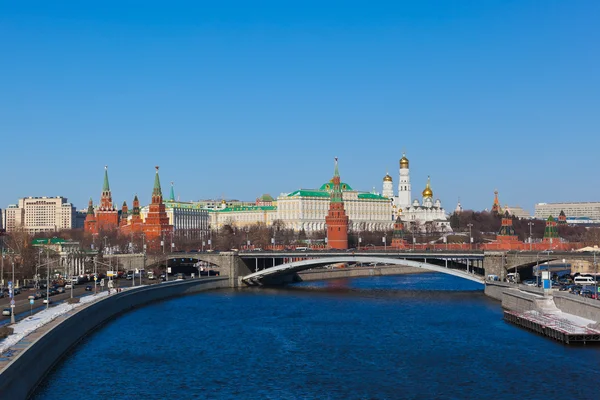 Kremlin in Moskou (Rusland) — Stockfoto