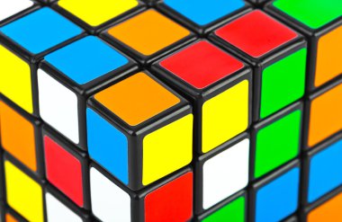 küp puzzle arka plan