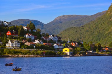 sogndal şehir ve fiyort - Norveç