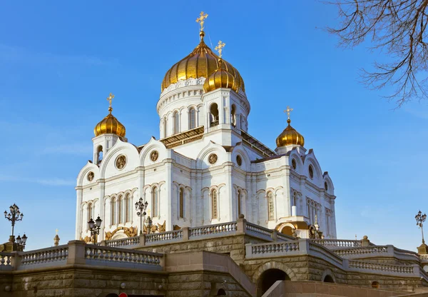 Church of Christ the Savior in Moscow Russia — Stock Photo, Image