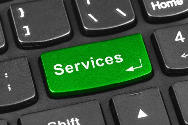 hizmet anahtarı ile bilgisayar notebook klavye