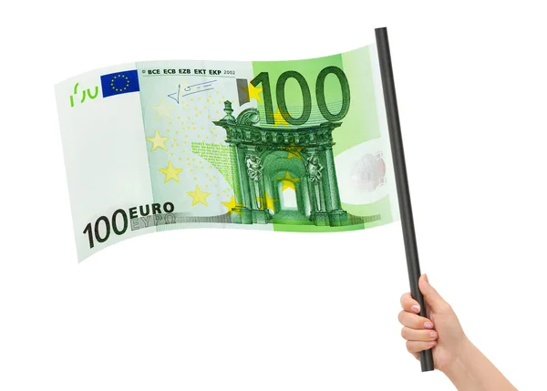 Geld in der Hand — Stockfoto