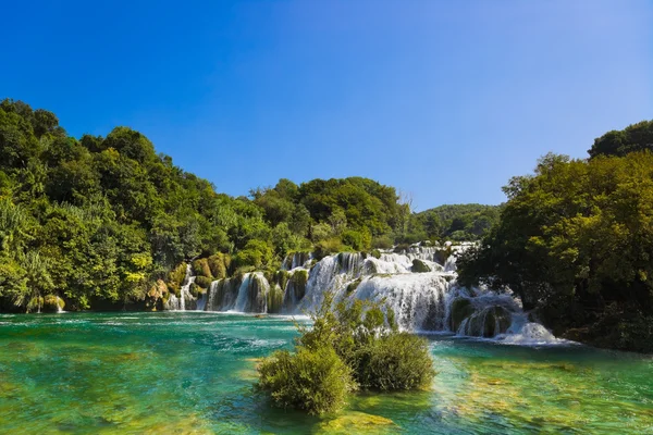 Wodospad krka w Chorwacji — Zdjęcie stockowe