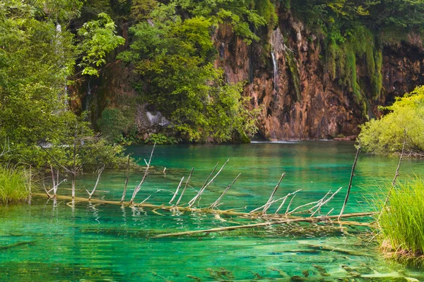 Plitvice ทะเลสาบในโครเอเชีย — ภาพถ่ายสต็อก