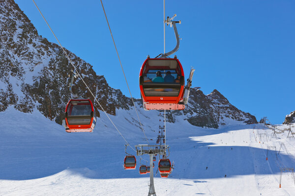 Mountains ski resort - Innsbruck Austria