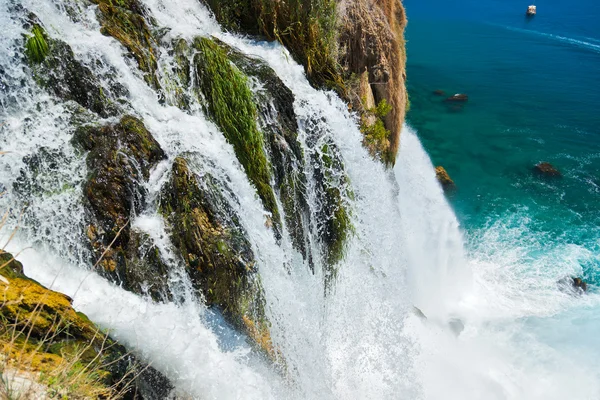 Waterfall Duden at Antalya, Turkey — Stock Photo, Image