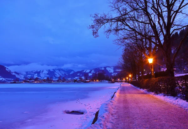 Ośrodek narciarski Zell am See - Austria — Zdjęcie stockowe