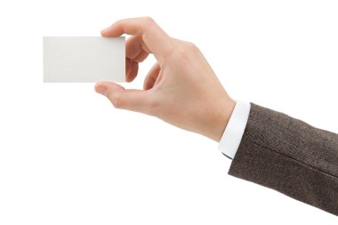 kartı elinde kağıt