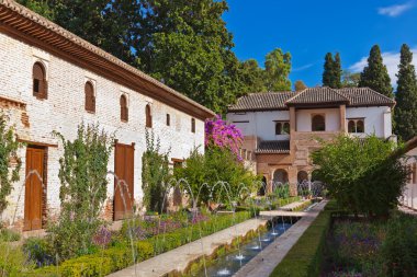Alhambra palace, granada, İspanya