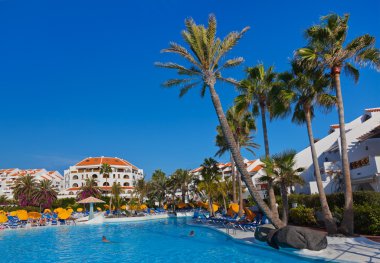 tenerife adasındaki su havuzu