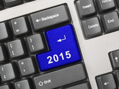 Bilgisayar klavye ile 2015 anahtar