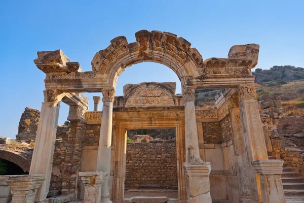 Ruines antiques à Ephèse Turquie — Photo