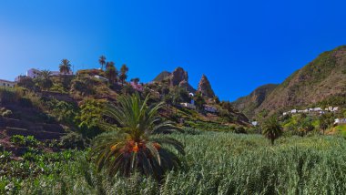 la gomera Island - Kanarya Hermigua Vadisi