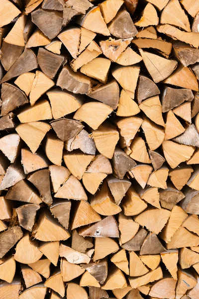 Firewood logs wood background — Stock Photo, Image